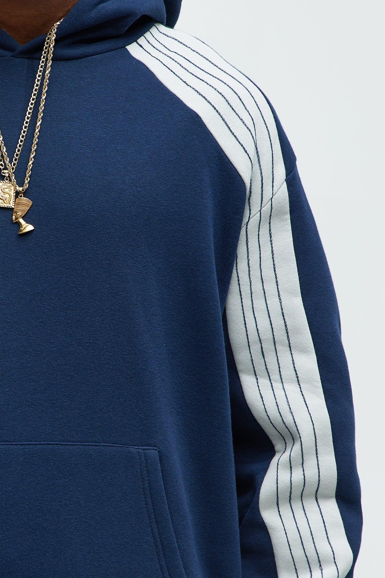 Tyson Road Runnin Hoodie - Blue/combo Product Image