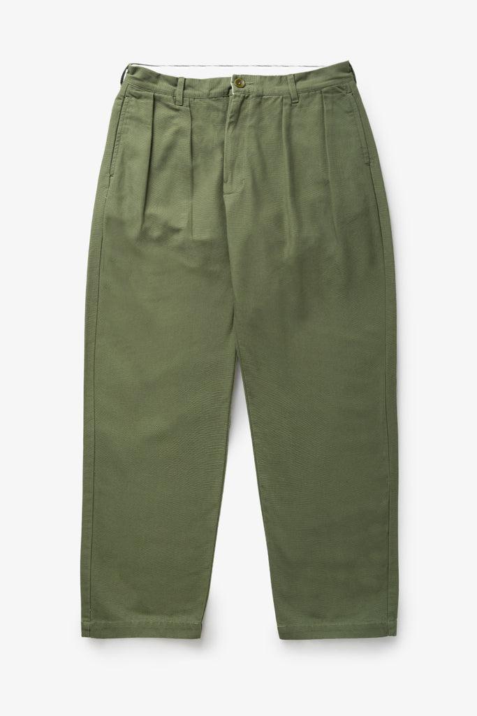Canvas Part Timer Pant - Olive Product Image