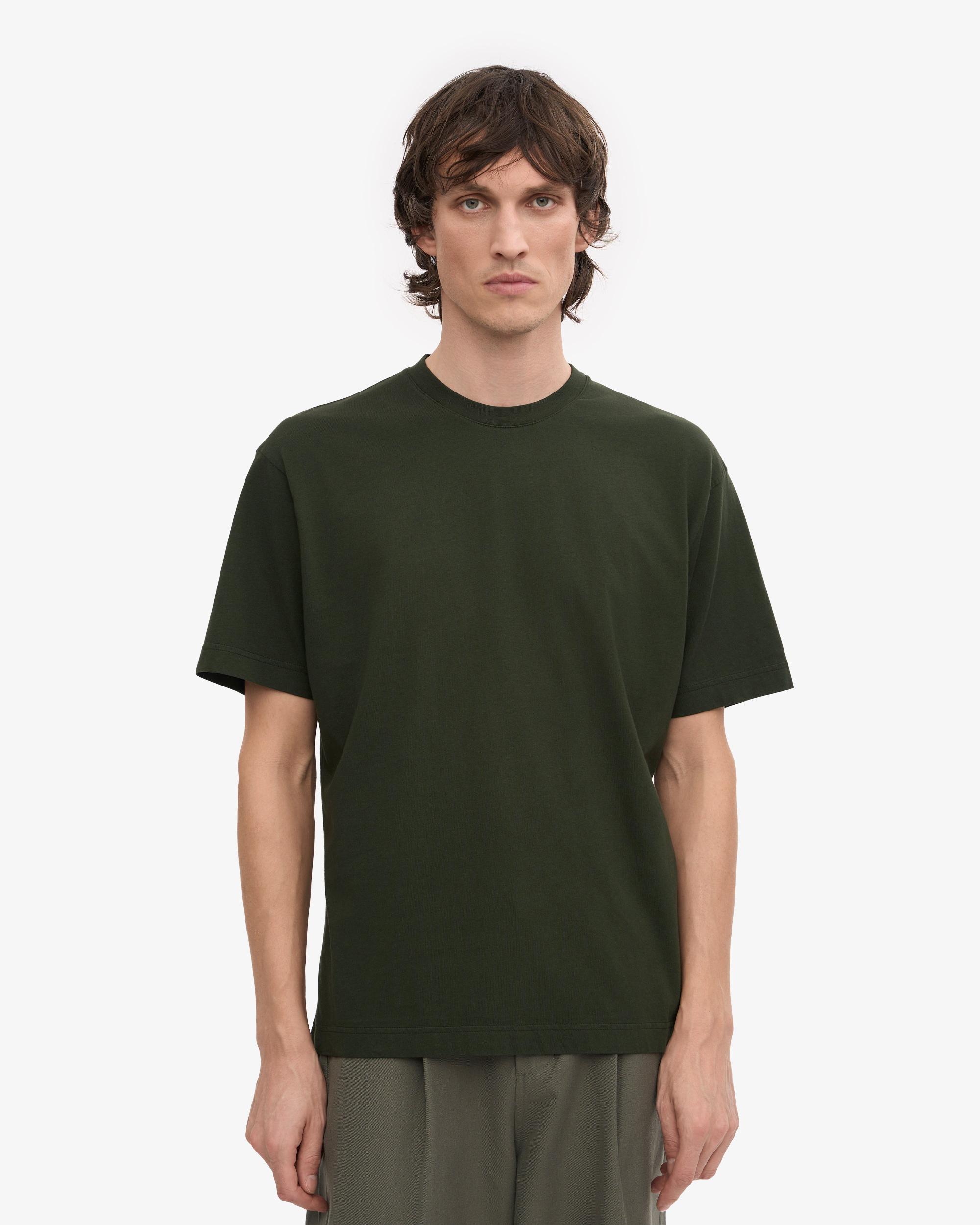 Oversized Organic T-Shirt - Coffee Brown Product Image