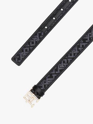Monogram-Buckle Jacquard Belt Product Image