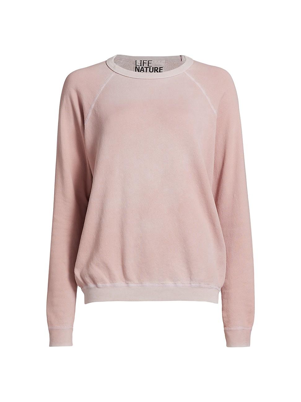 Womens Sunfade Cotton Sweatshirt Product Image