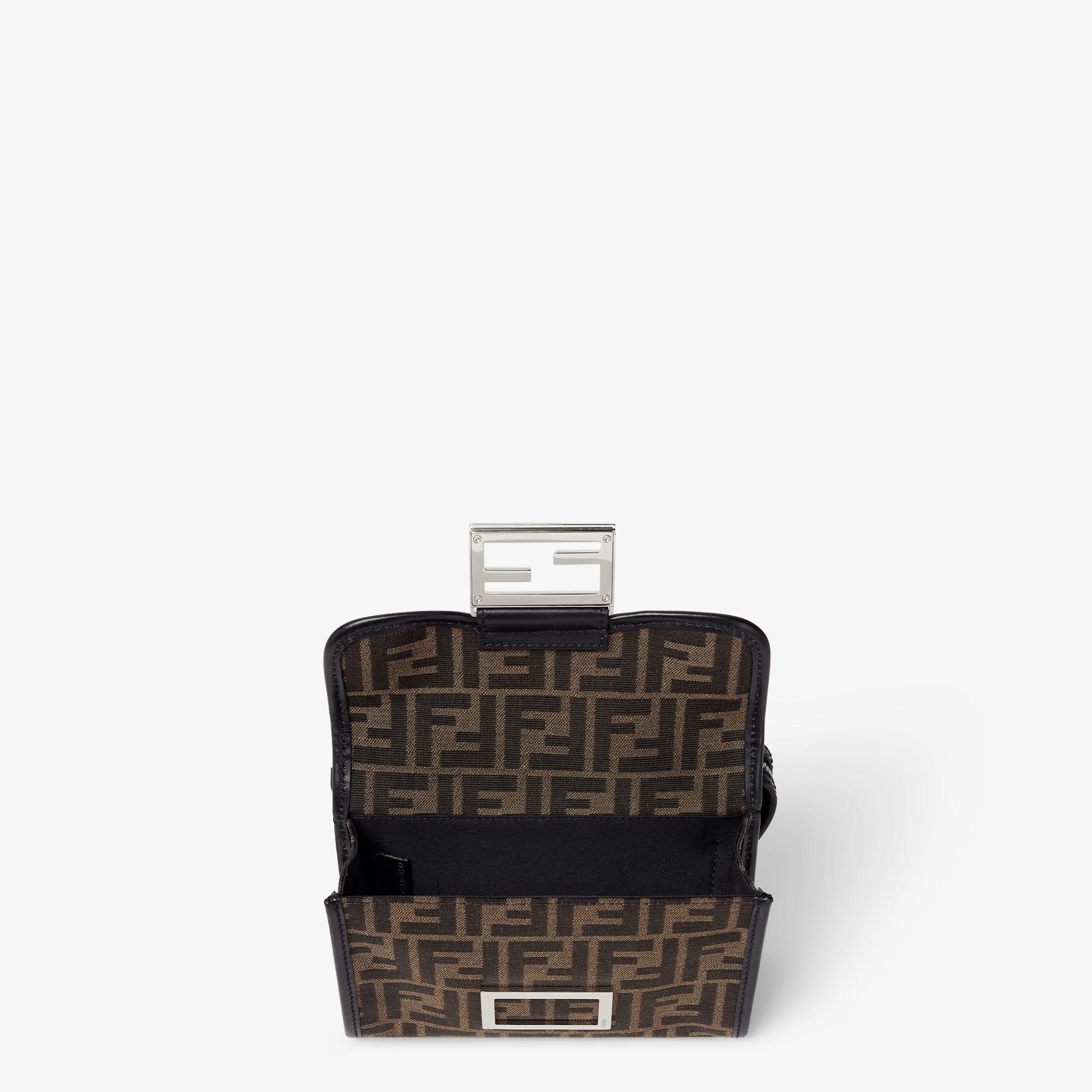 Double BaguetteBrown FF jacquard bag Product Image