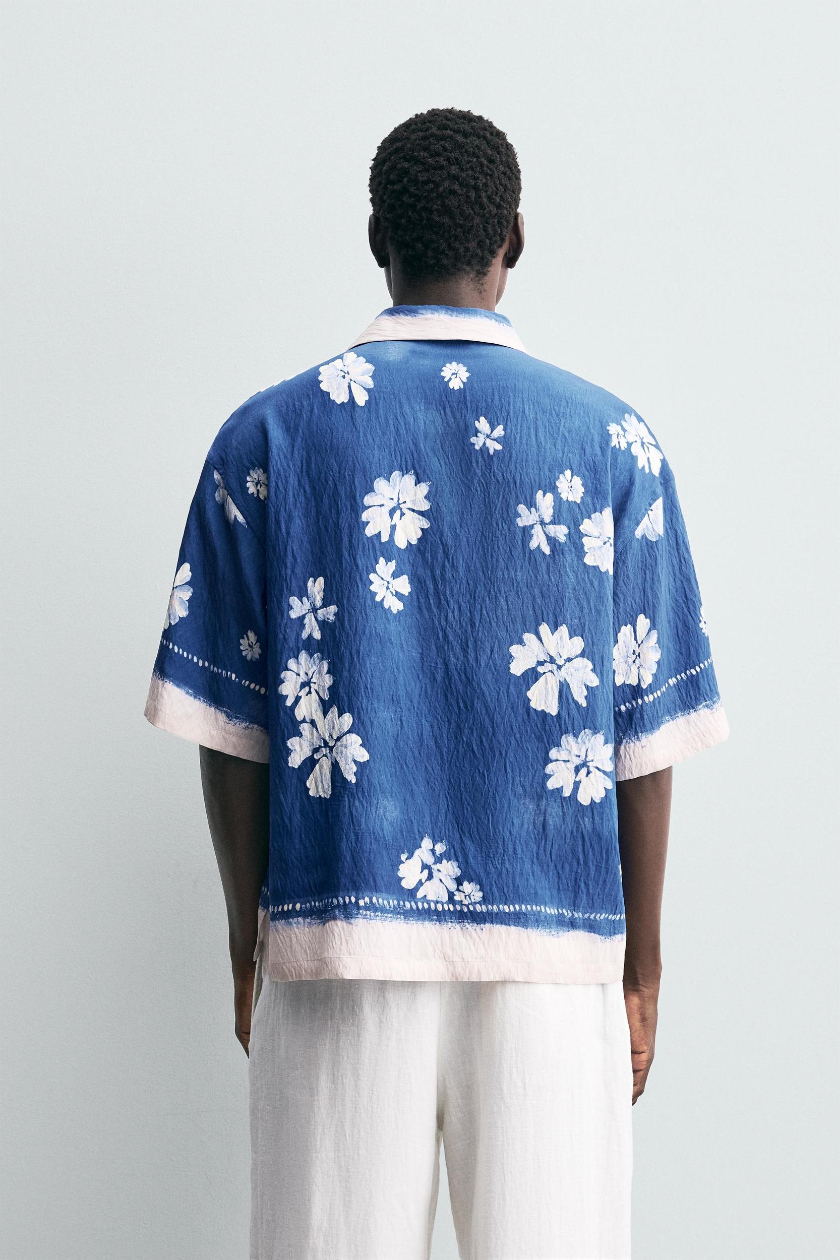 FLORAL PRINT SHIRT Product Image