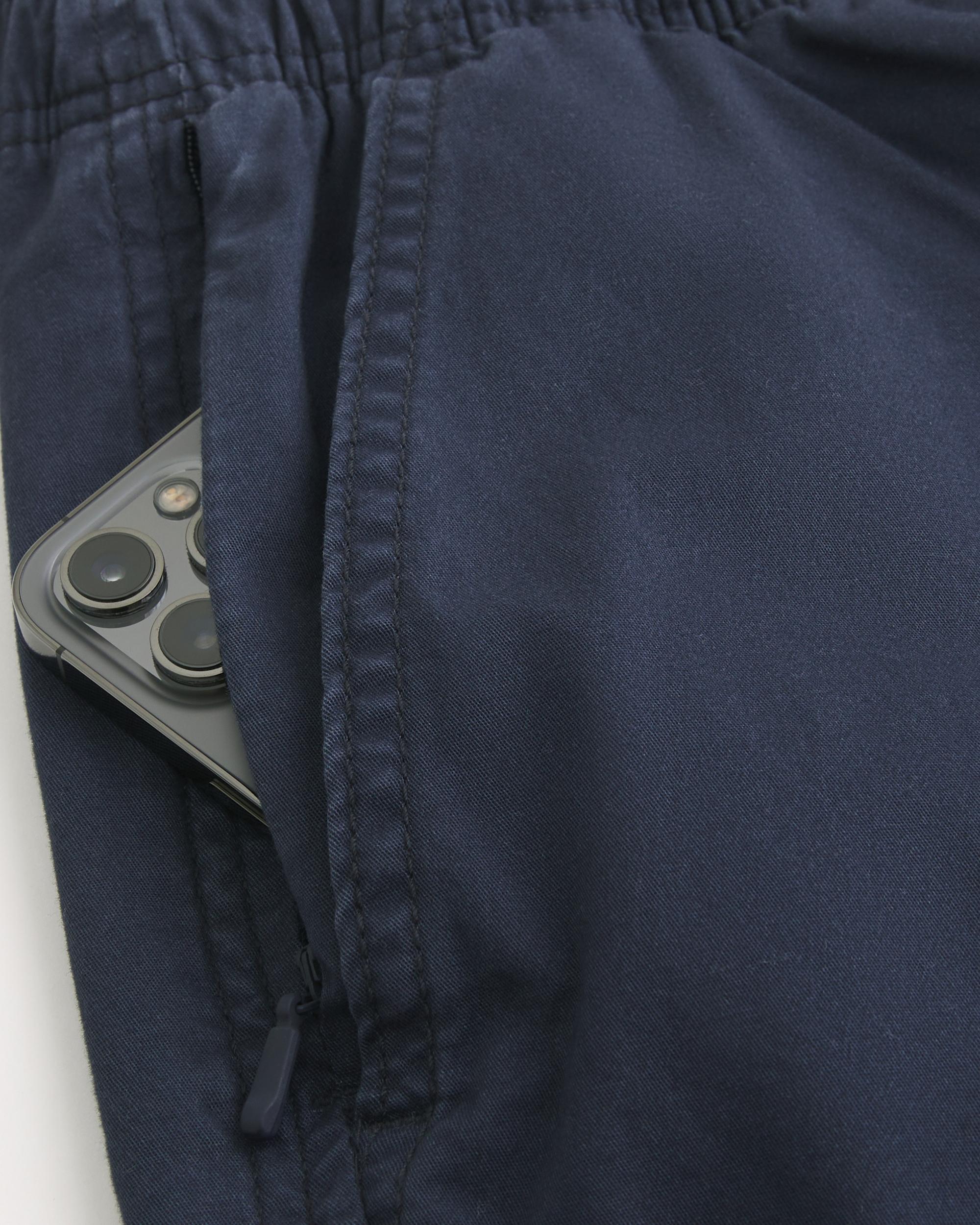 Mid-Thigh Twill Pull-On Shorts Product Image
