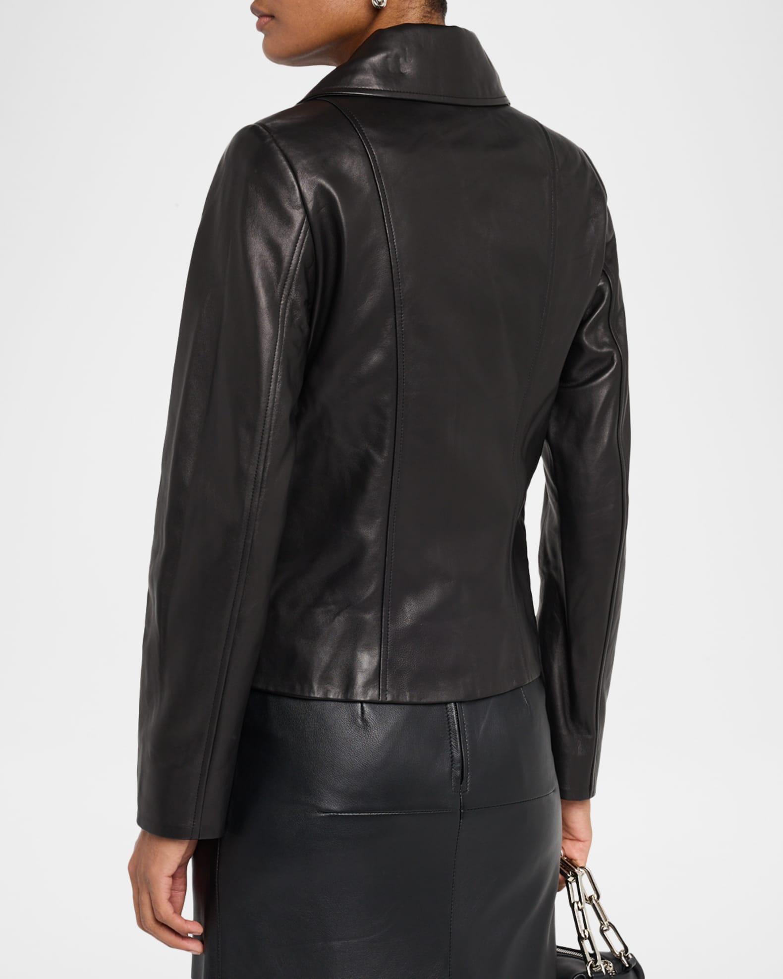 Leather Moto Jacket Product Image