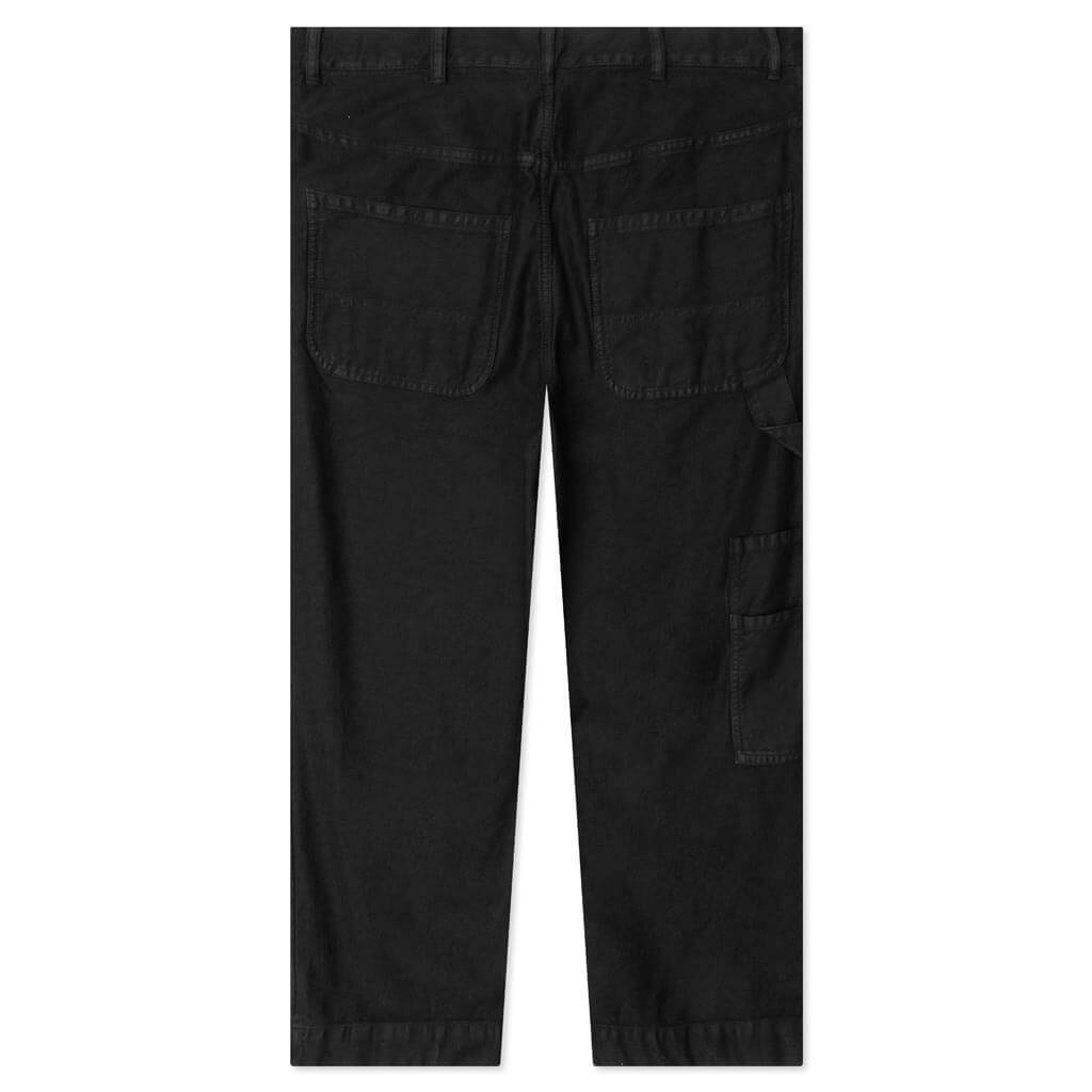 Relaxed Fitting Cotton Trousers GD 7333 M.W. - Black Male Product Image