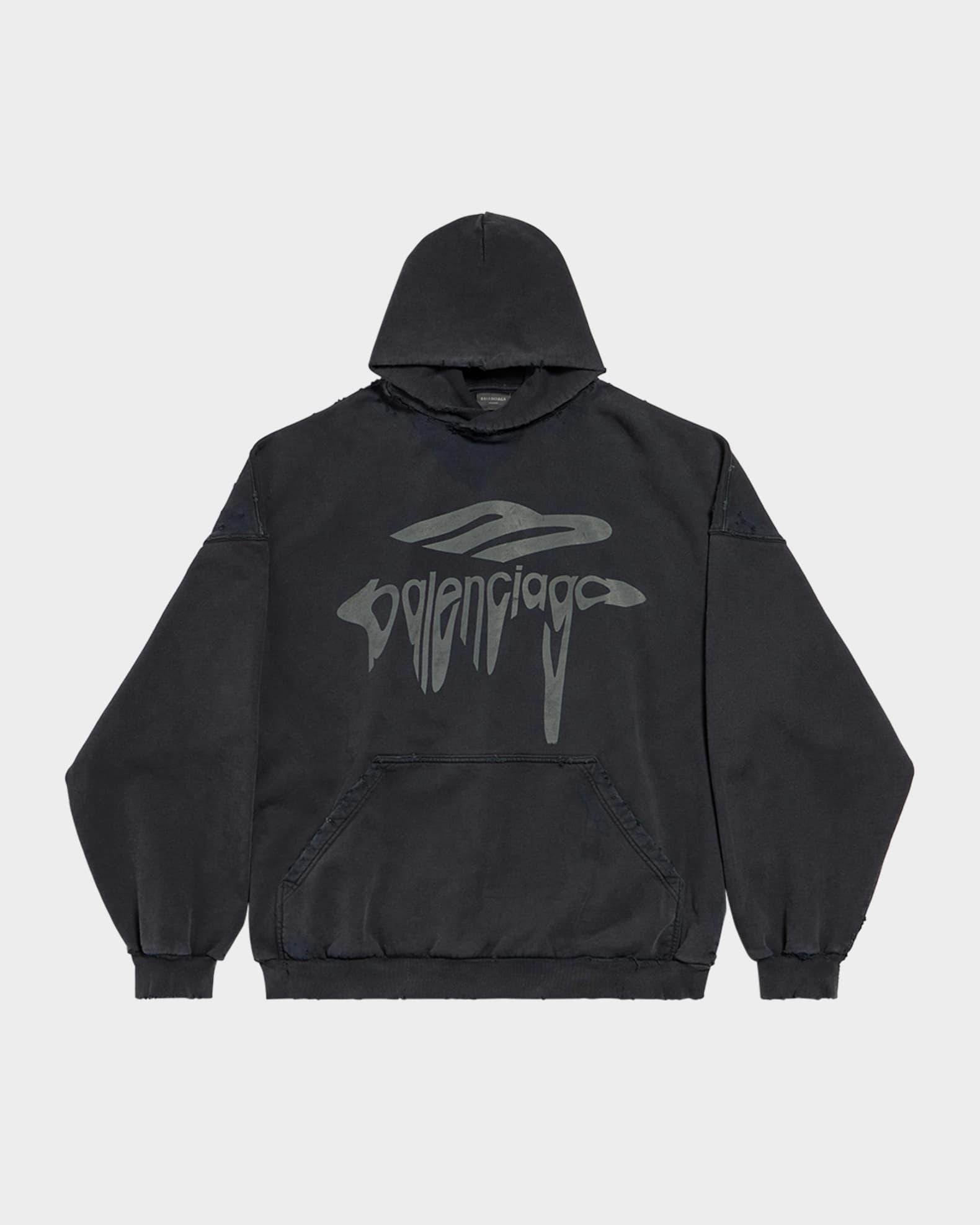 Men's Liquid-Effect Logo Hoodie Product Image