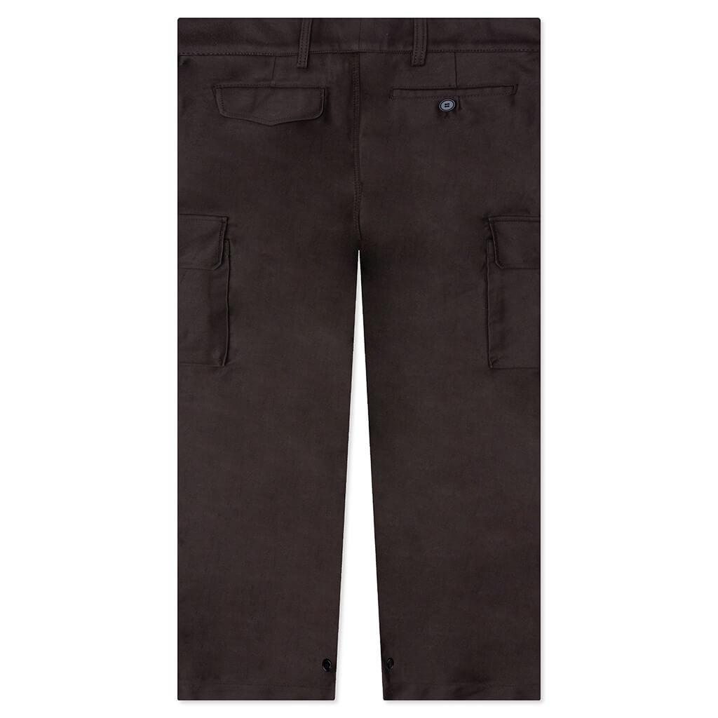 Brown Organic Cotton Cargo Trousers TCY36 - Moca Male Product Image