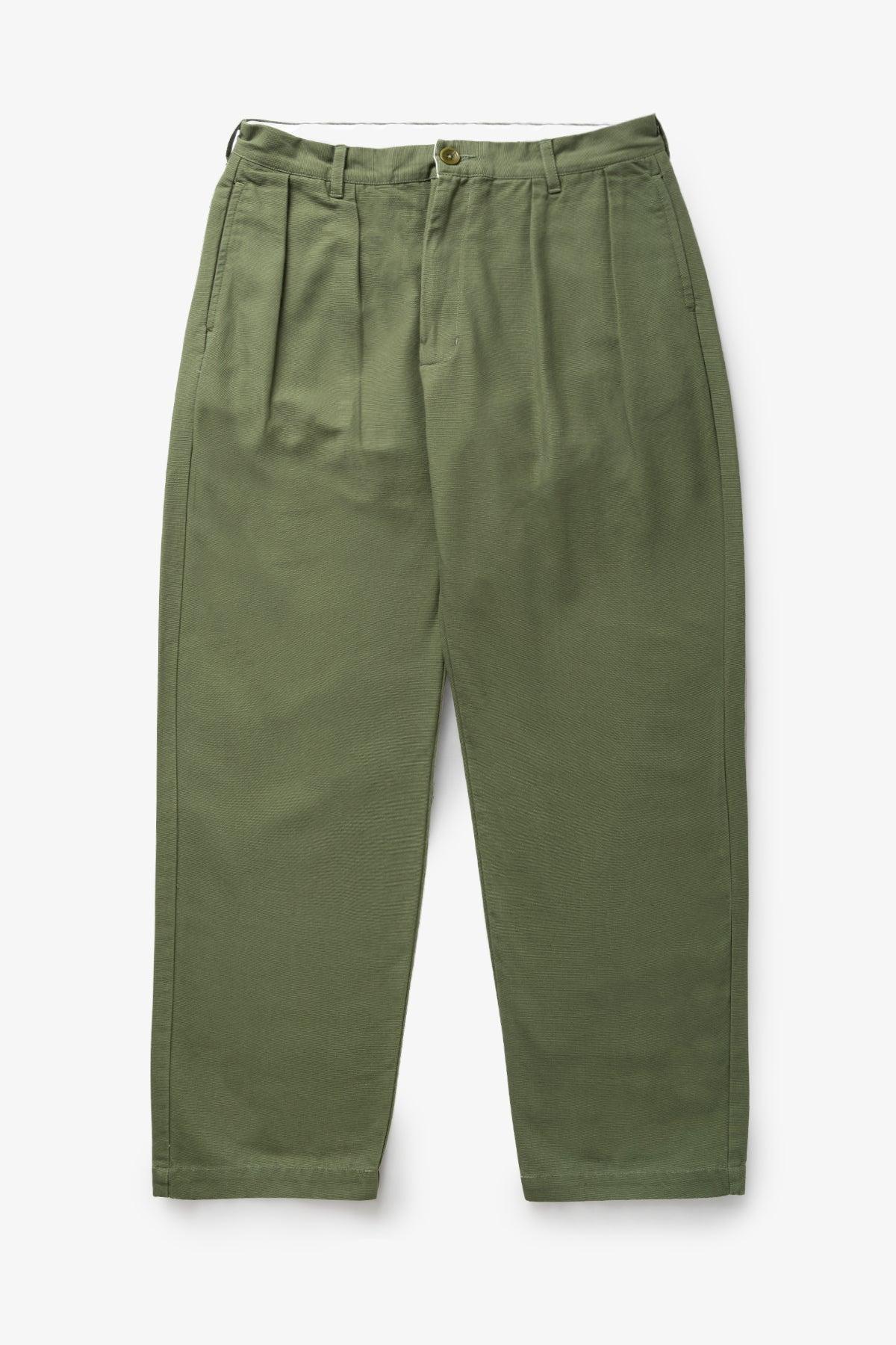 Canvas Part Timer Pant - Olive Product Image