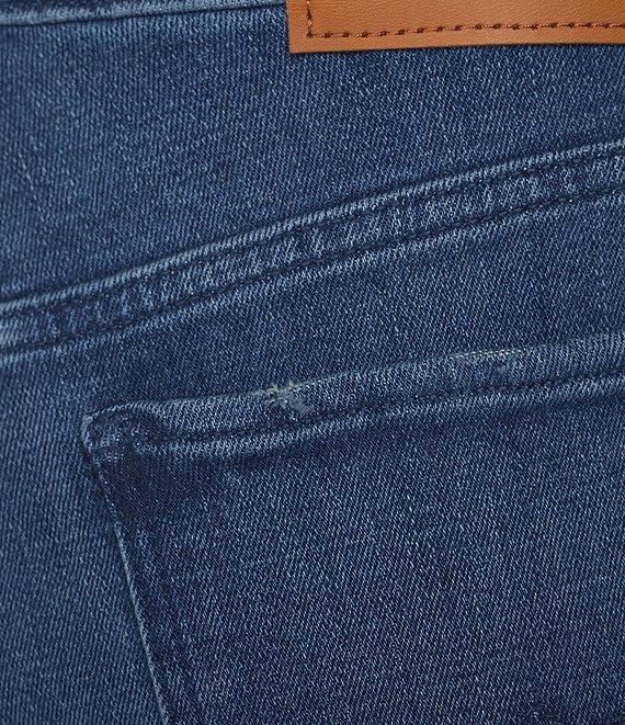 Lucky Brand Stretch Denim Mid Rise Sweet Wide Leg Jeans Product Image