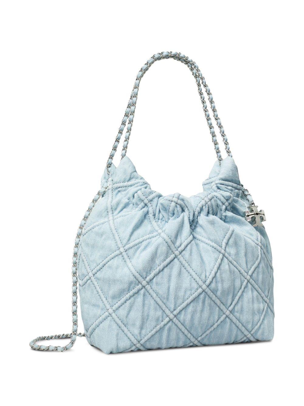 mini Fleming denim cross body bag Product Image