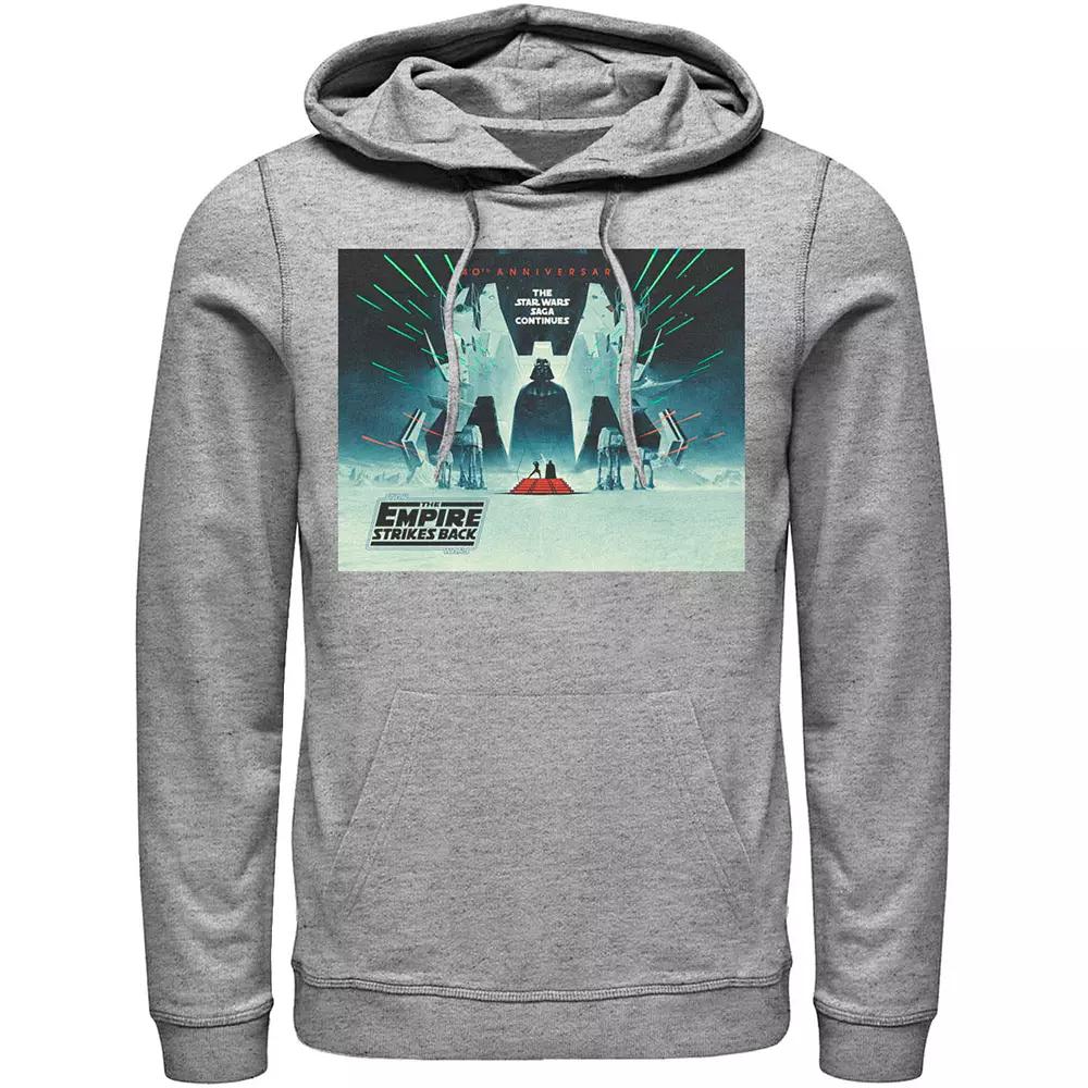 Men's Star Wars: The Empire Strikes Back 40th Anniversary Poster Graphic Hoodie,  Product Image
