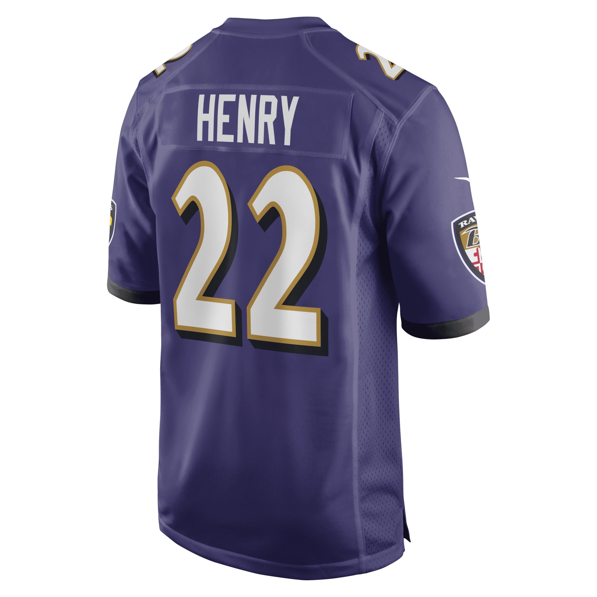 Derrick Henry Baltimore Ravens Nike Mens NFL Game Football Jersey | 67NMBLGH8GF-CZF Product Image