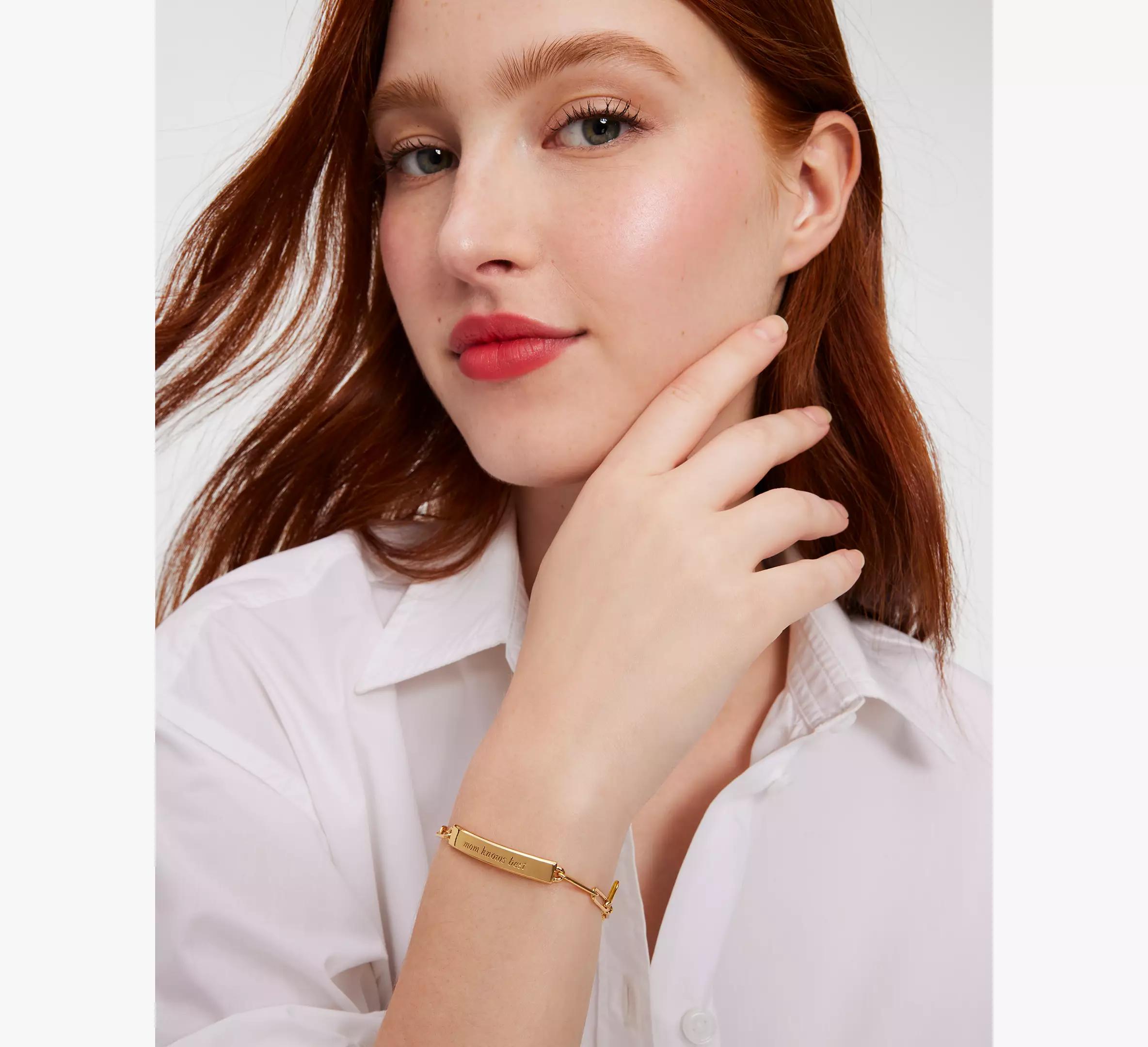 Mom Knows Best Idiom Id Bracelet Product Image