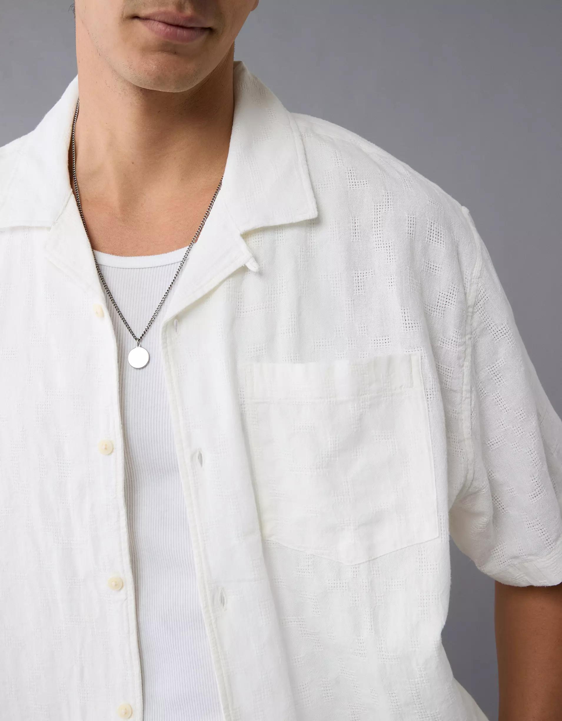 AE Poolside Button-Up Shirt Product Image