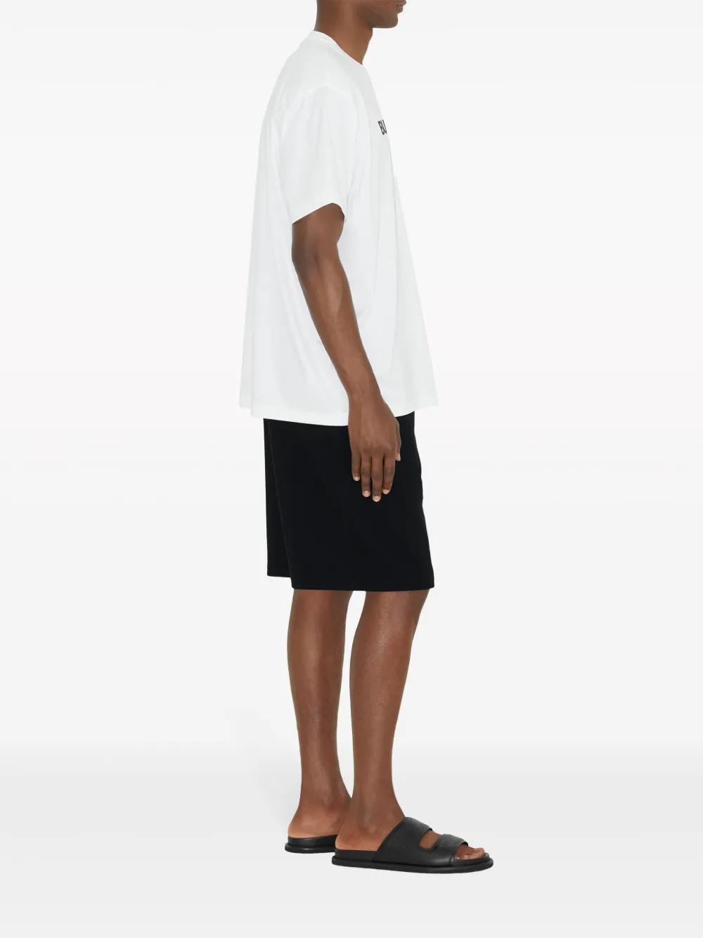 logo-print cotton T-shirt Product Image