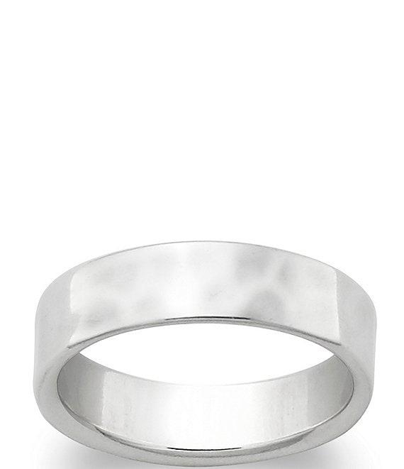 James Avery Sterling Silver Hammered Band Ring Product Image