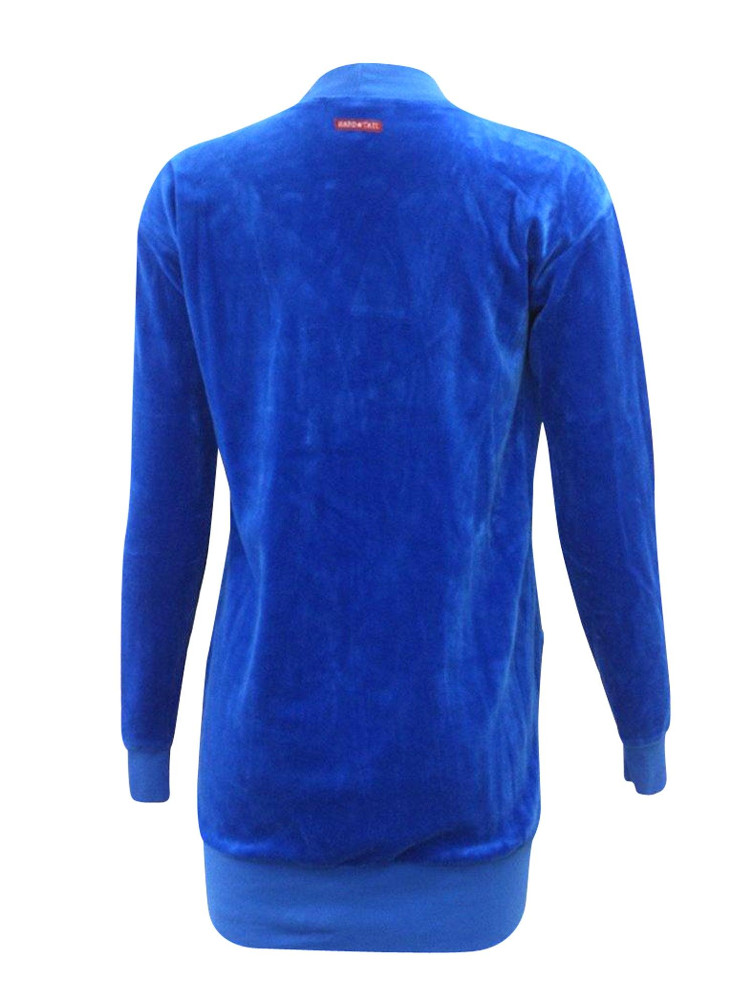 Hard Tail Velour Long Cardigan V-183 Product Image