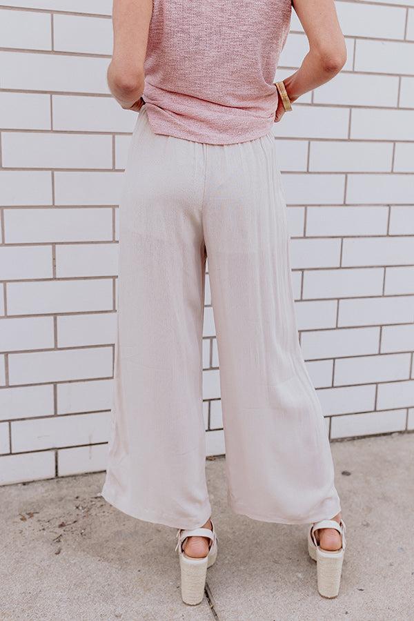 Urban Wonders High Waist Pants In Birch Product Image