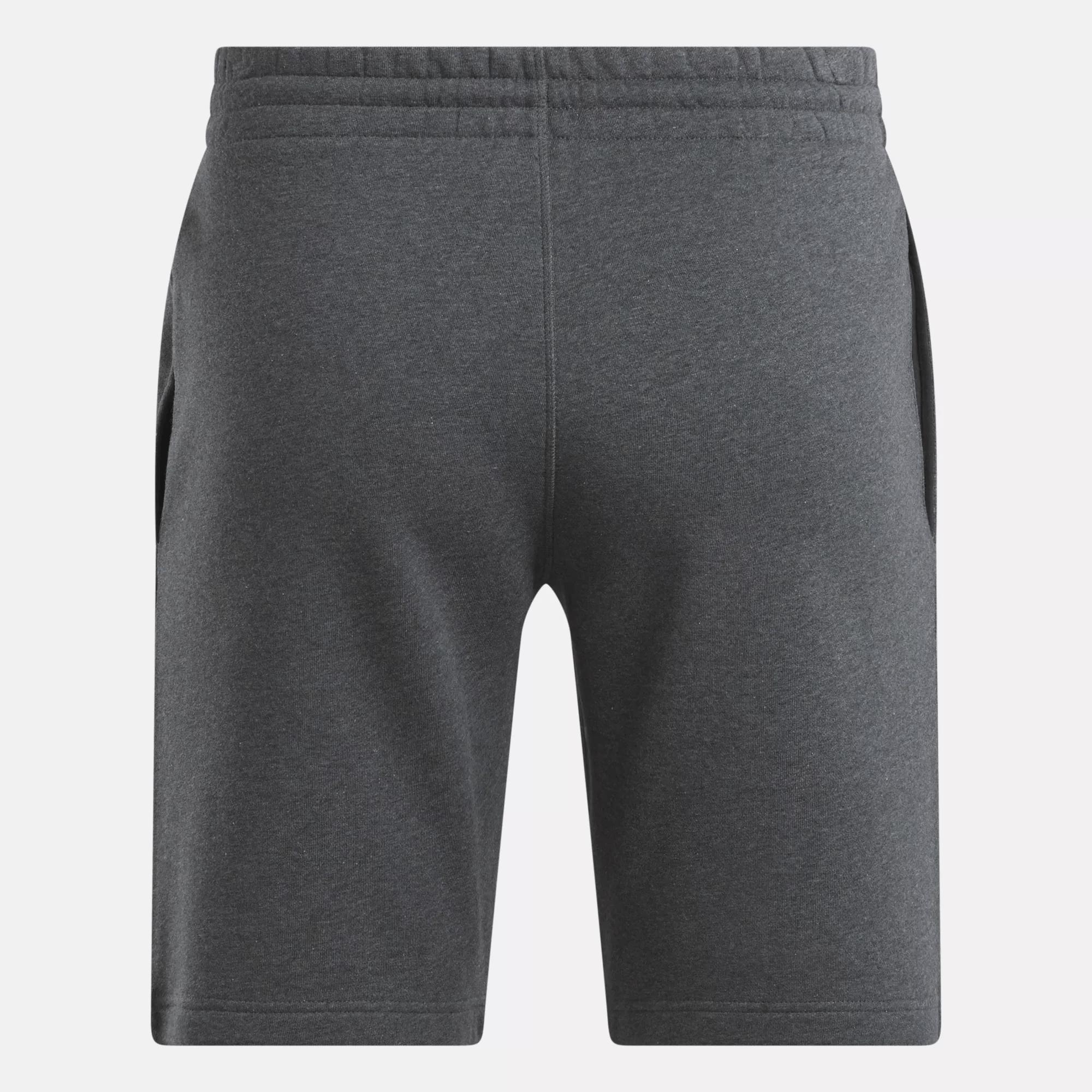 Men's Reebok Identity Small Logo Fleece Shorts Male Product Image