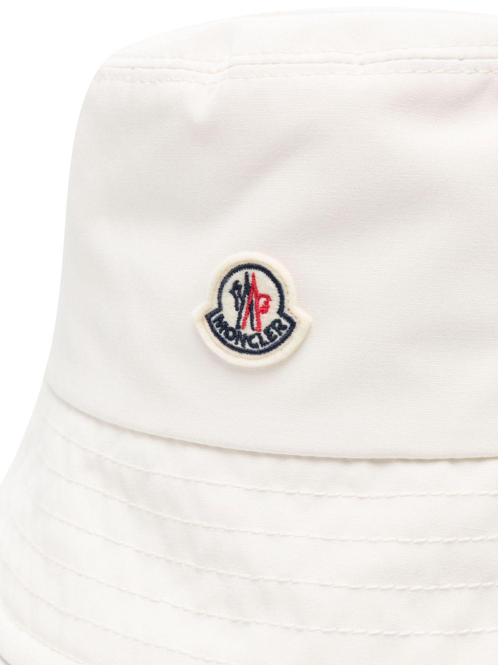 MONCLER Bucket Hat In White Product Image