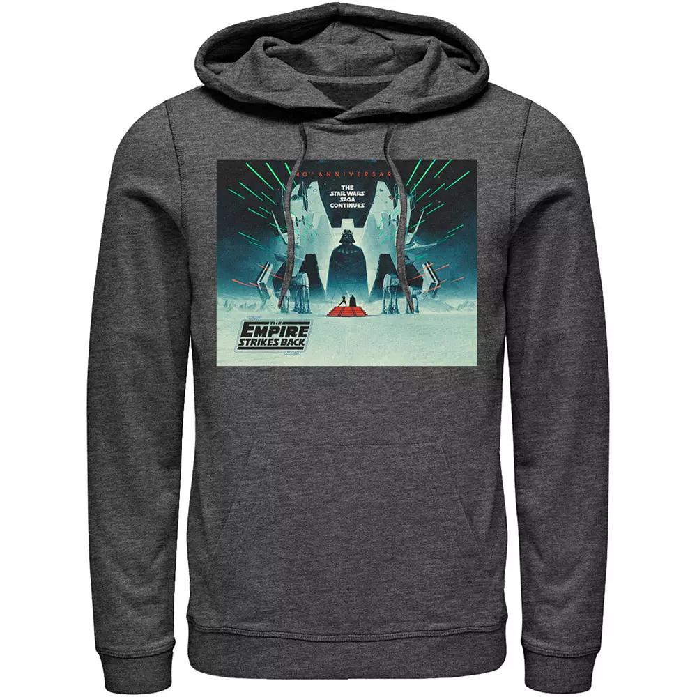 Men's Star Wars: The Empire Strikes Back 40th Anniversary Poster Graphic Hoodie,  Product Image