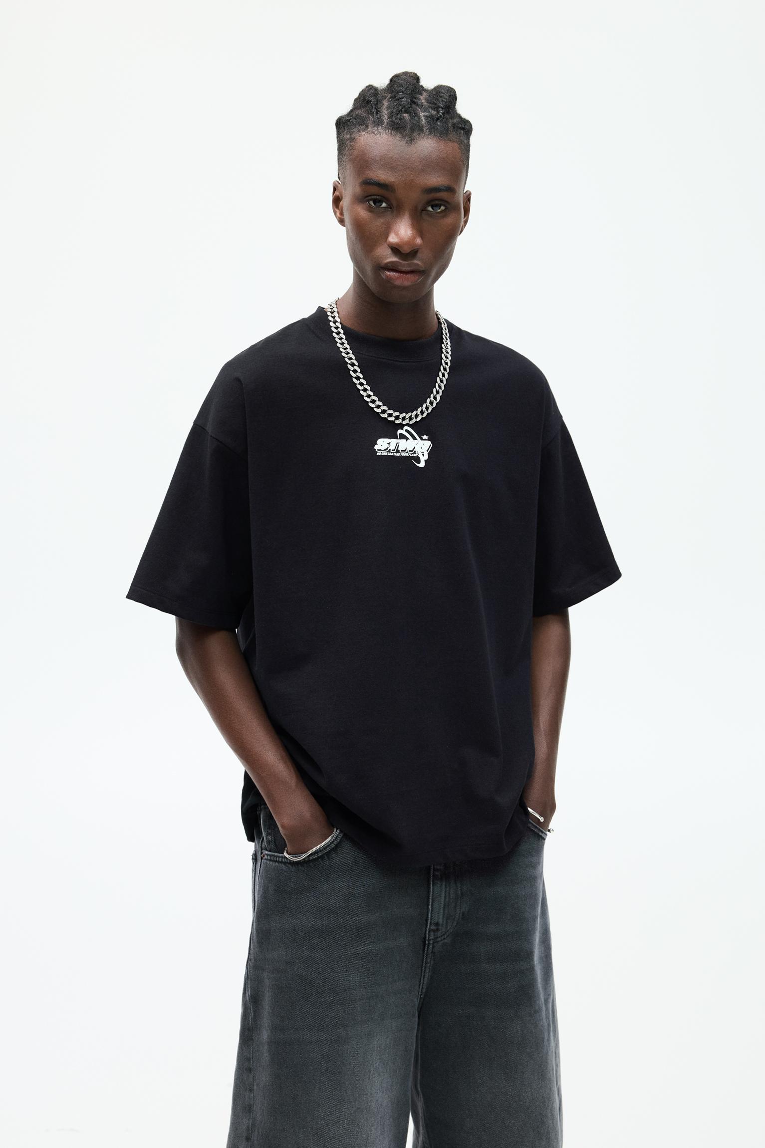 STWD helmet T-shirt Product Image