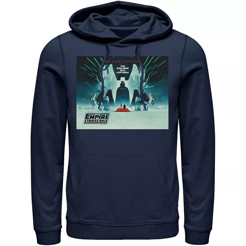 Men's Star Wars: The Empire Strikes Back 40th Anniversary Poster Graphic Hoodie,  Product Image