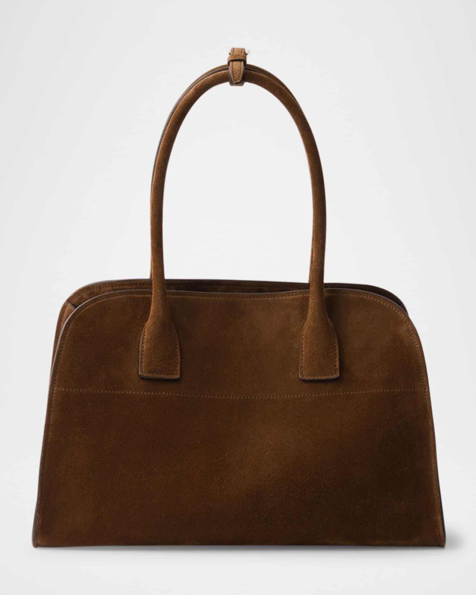 Suede Top-Handle Bag Product Image