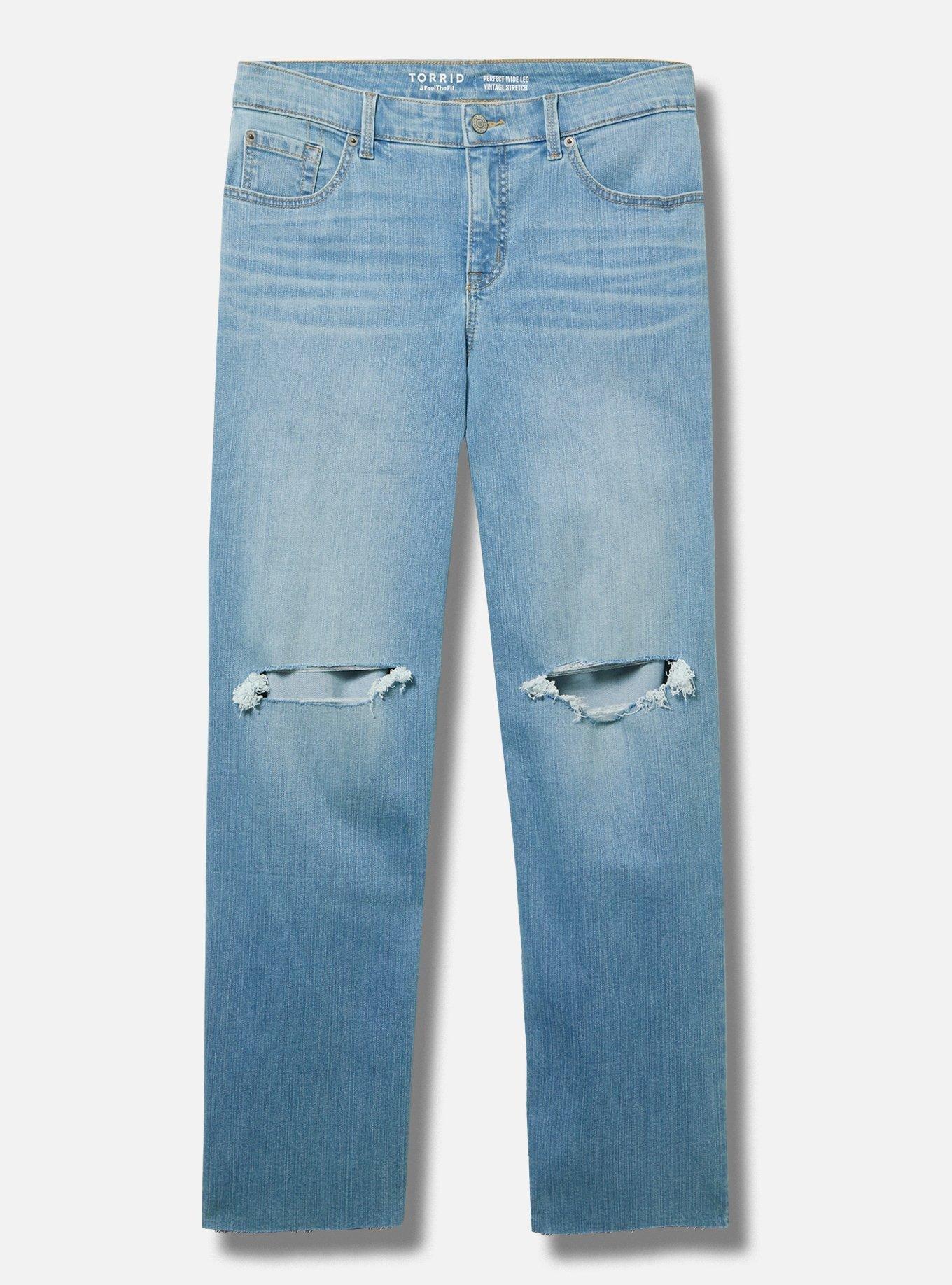 Perfect Wide-Leg Mid-Rise Jean Product Image