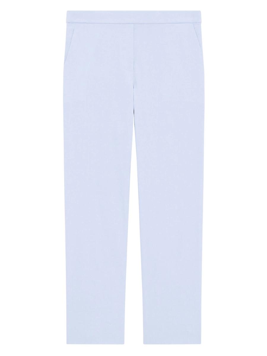 Womens Treeca Linen Pull-On Crop Pants Product Image