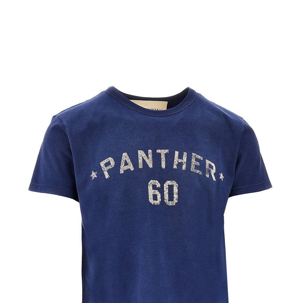 VALENTINO Garavani Navy Cotton T-shirt In Blue Product Image