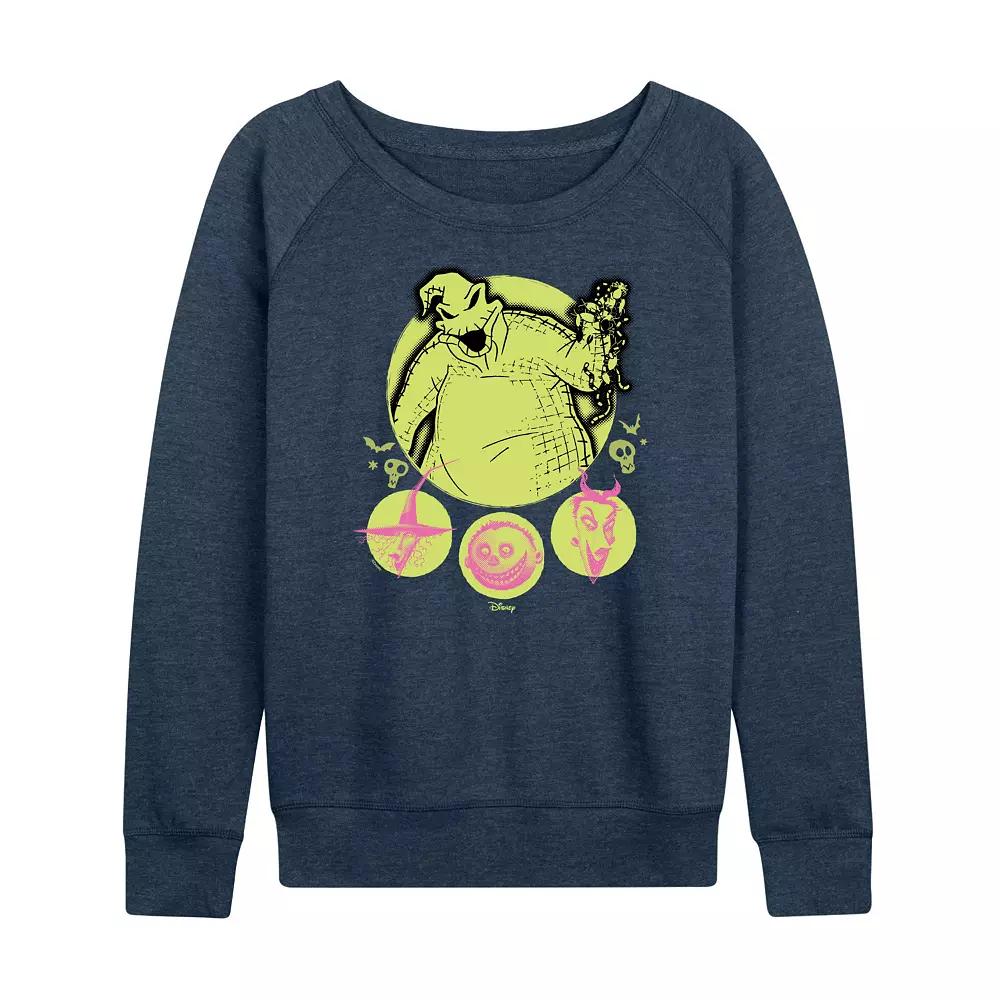 Disney's Nightmare Before Christmas Oogie Boogie Women's French Terry Long Sleeve Tee,  Product Image
