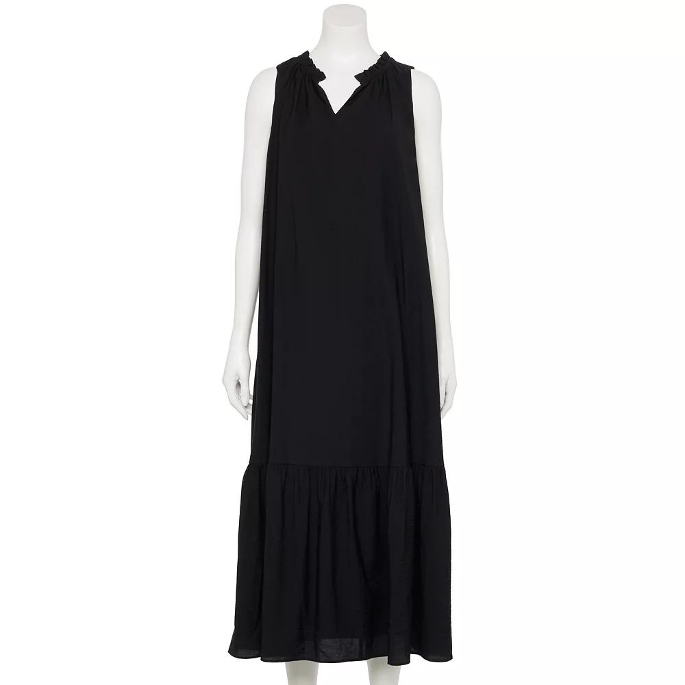 Women's Nine West Adaptive Sleeveless V-Neck Maxi Dress,  Product Image