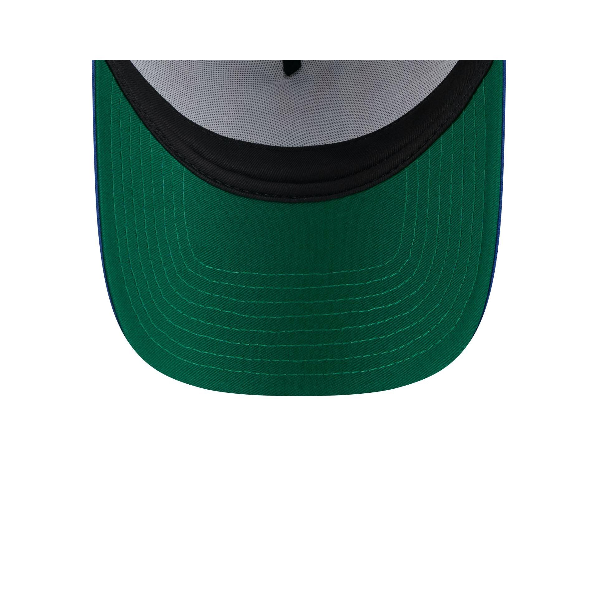 New York Rangers Distressed 9FORTY A-Frame Trucker Hat Male Product Image