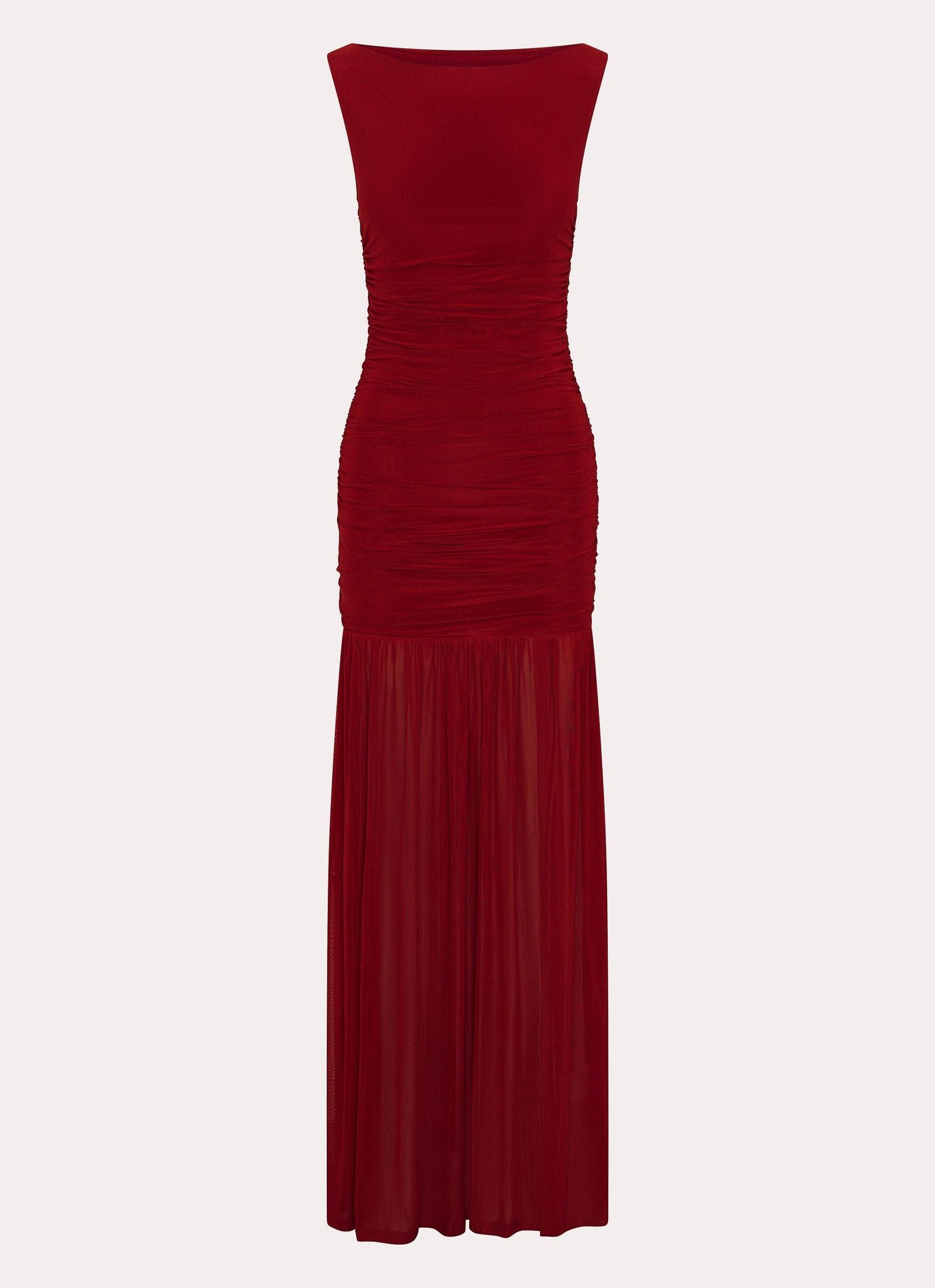 Manon Maxi Dress - Red Product Image
