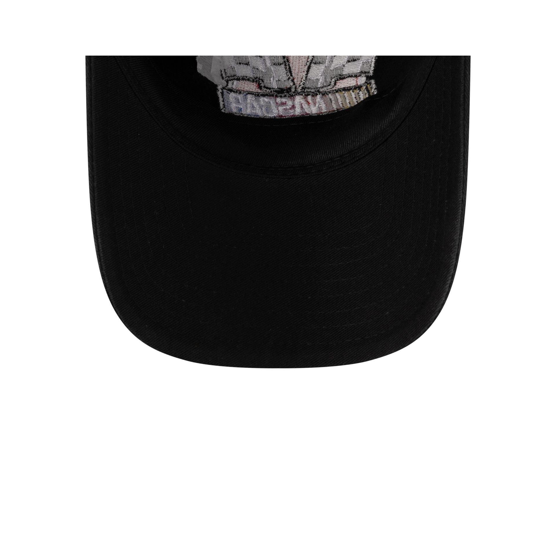 NASCAR Classics Flags Black 9TWENTY Adjustable Hat Male Product Image