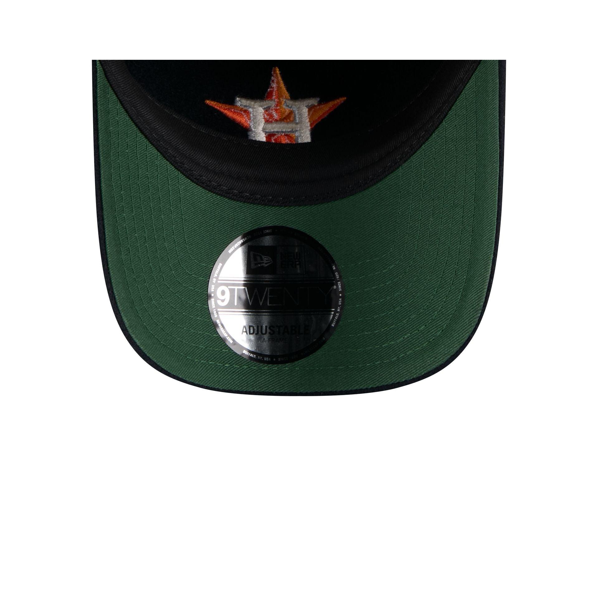 Houston Astros Wool Letterman 9TWENTY A-Frame Adjustable Hat Adjustable Hat Male Product Image