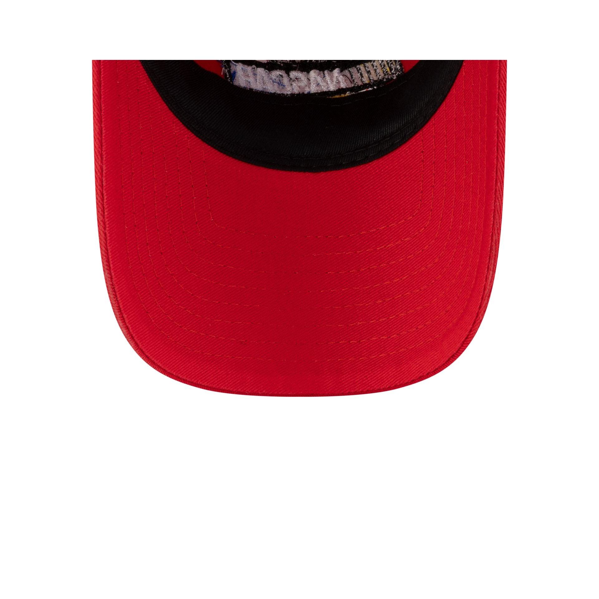 NASCAR Classics Flags Red 9TWENTY Adjustable Hat Male Product Image