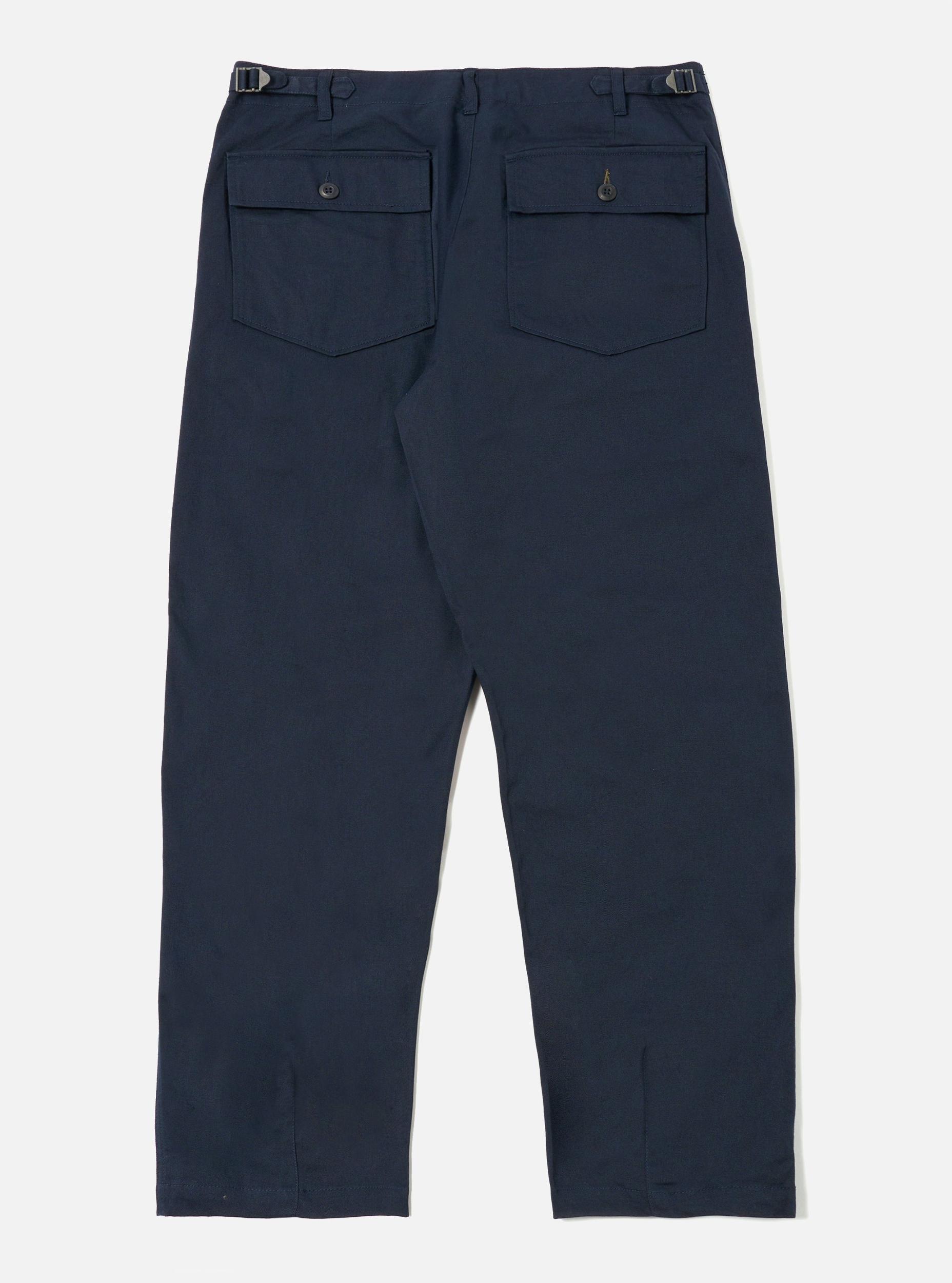 Navy Twill Fatigue Pant Product Image
