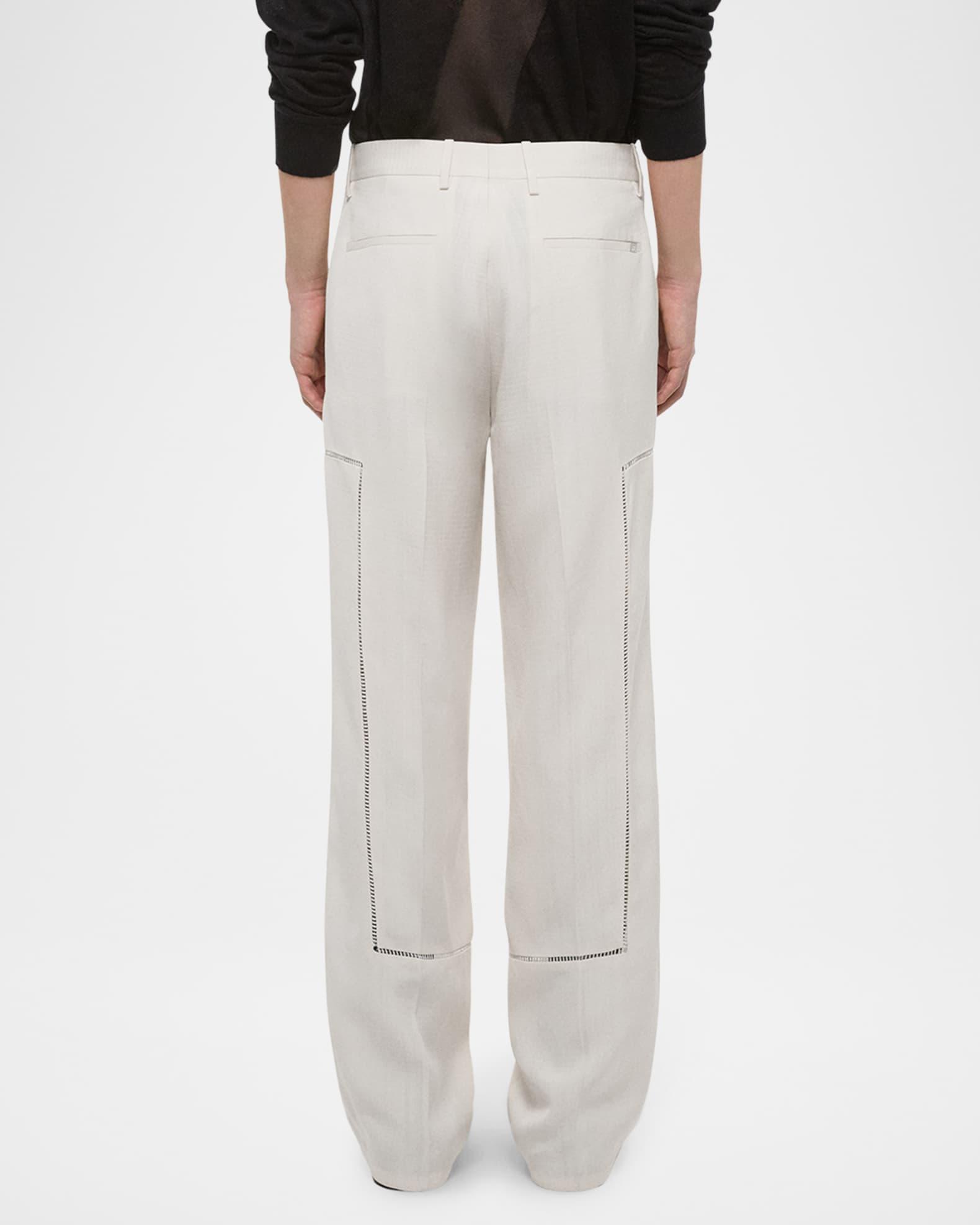 Men's Ladder-Stitch Carpenter Trousers Product Image