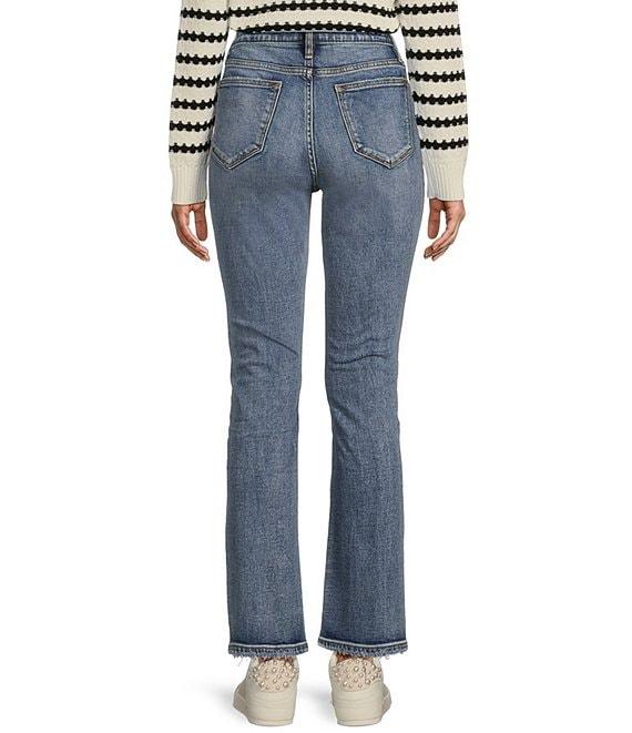Vigoss Crosby High Rise Straight Fit Cropped Jeans Product Image