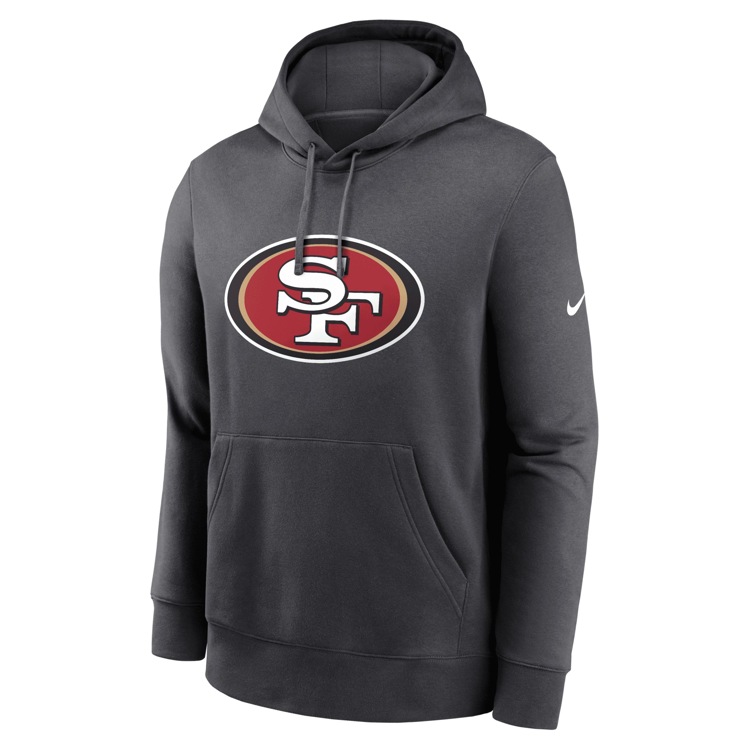 San Francisco 49ers Club Logo Nike Men's NFL Pullover Hoodie Product Image