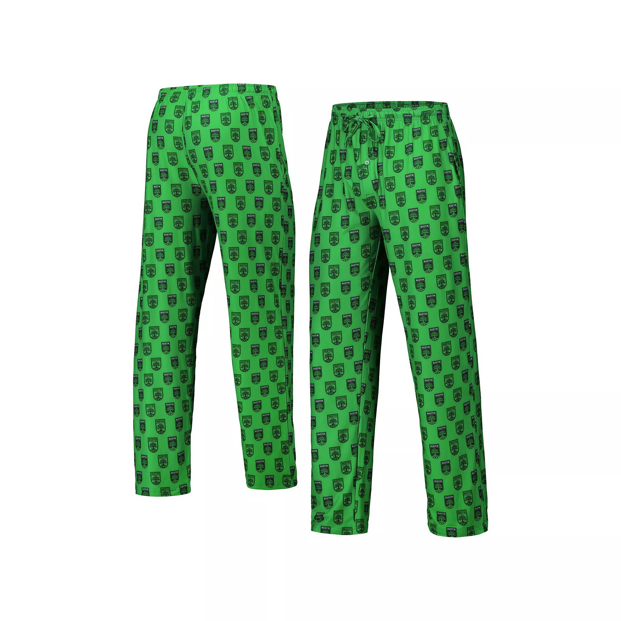 Men's Concepts Sport Kelly Green Austin FC Record Sleep Pants,  Product Image