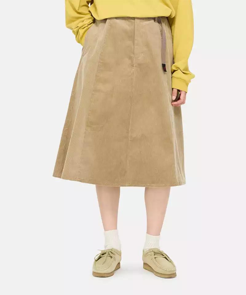 Paneled Midi Skirt Female Product Image