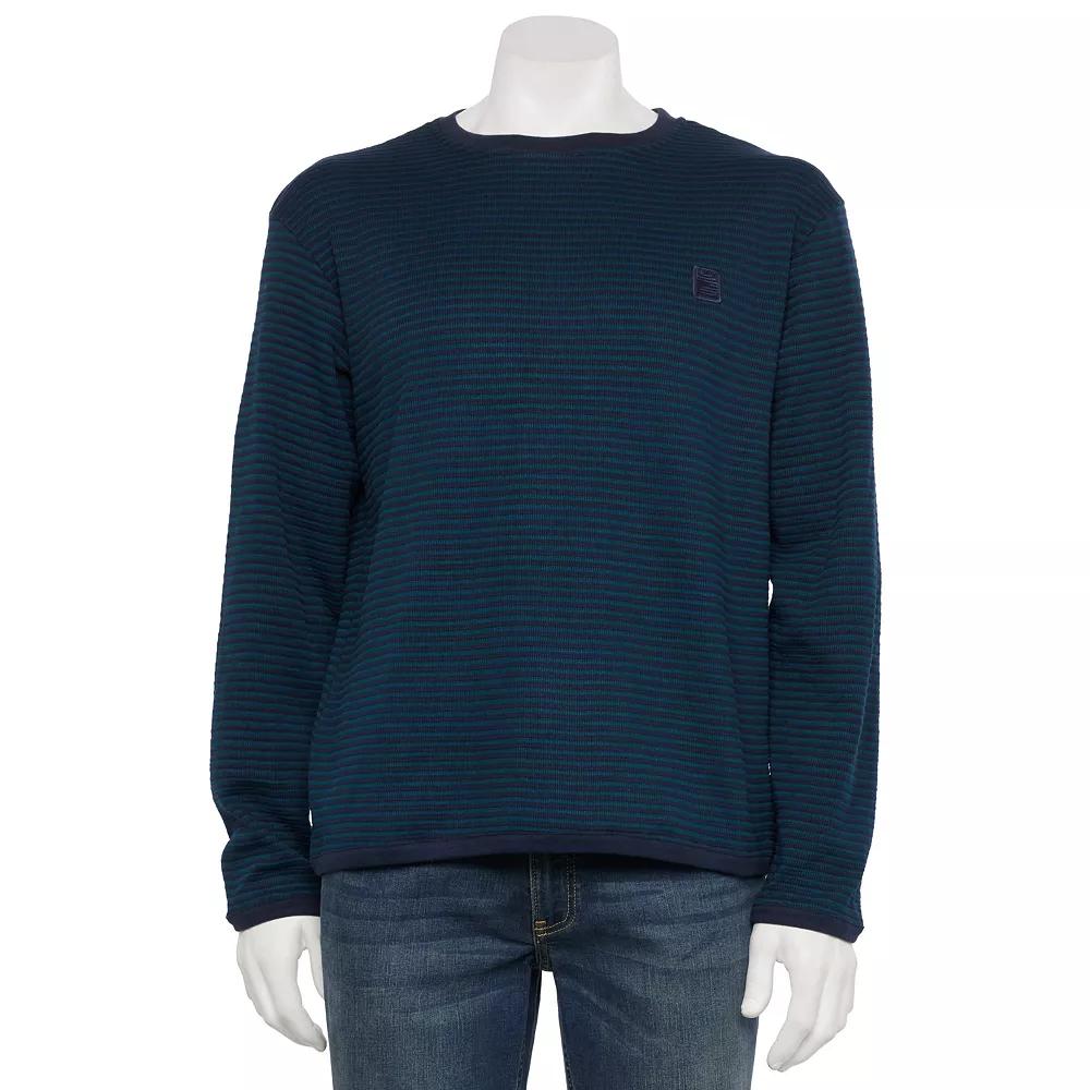 Men's Laguna Long Sleeve Waffle Knit Tee, Size: Large, Blue Product Image