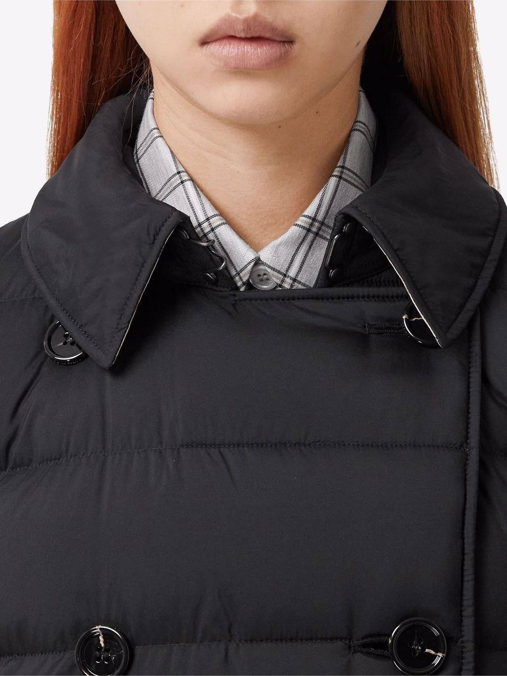 detachable-hood padded coat Product Image