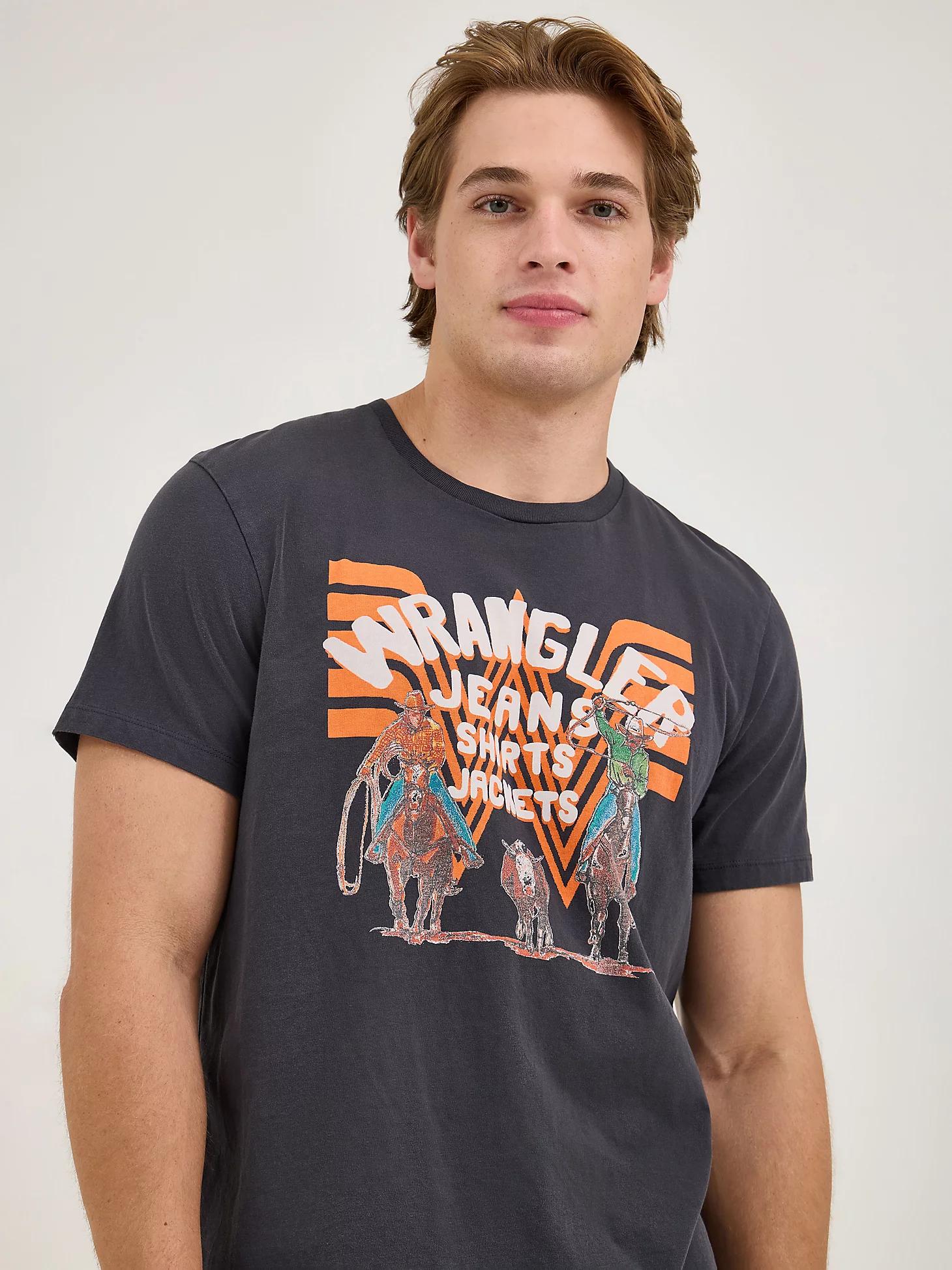 Wrangler x Whataburger Men's Graphic T-Shirt in Faded Product Image