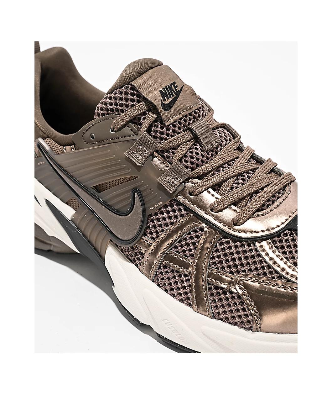 Nike V2K Run Mink Brown & Ironstone Shoes Product Image