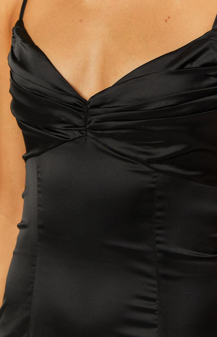 Honey Black Mini Dress Product Image